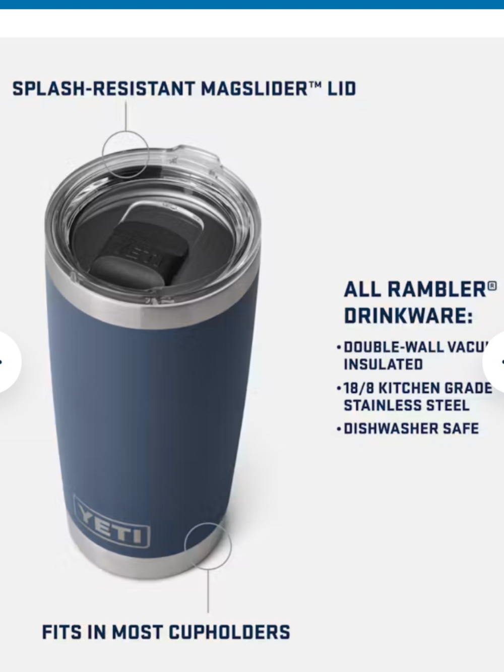 NEW Yeti Rambler - Picture 2 of 6